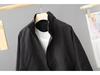 Women's High Collar Spring & Autumn Windbreaker: Lightweight, Solid Color, Short Cardigan - Fashionable Belly-Covering Jacket for 2025.