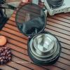 1PCS Outdoor Stainless Steel Dinnerware Set Bag Camping BBQ Kitchen Essentials Oxford Fabric Portable for Picnic Utensil Storage