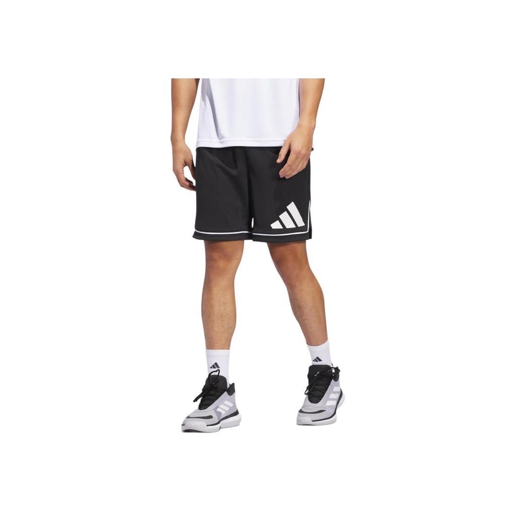 Adidas Badge Of Shorts Black/White Men Streetwear JN4728