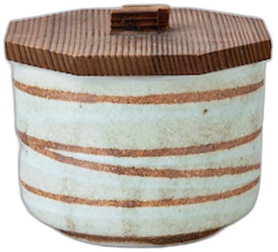 

Пиала для риса Shigaraki White Line x 11 x Набор пиал Setomonohonpo [11 8см] белый