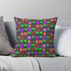 Combo Caramelle Candy Crush Saga Federa Poliestere Lino Velluto Stampata Cerniera Federa Decorativa Copricuscino Divano