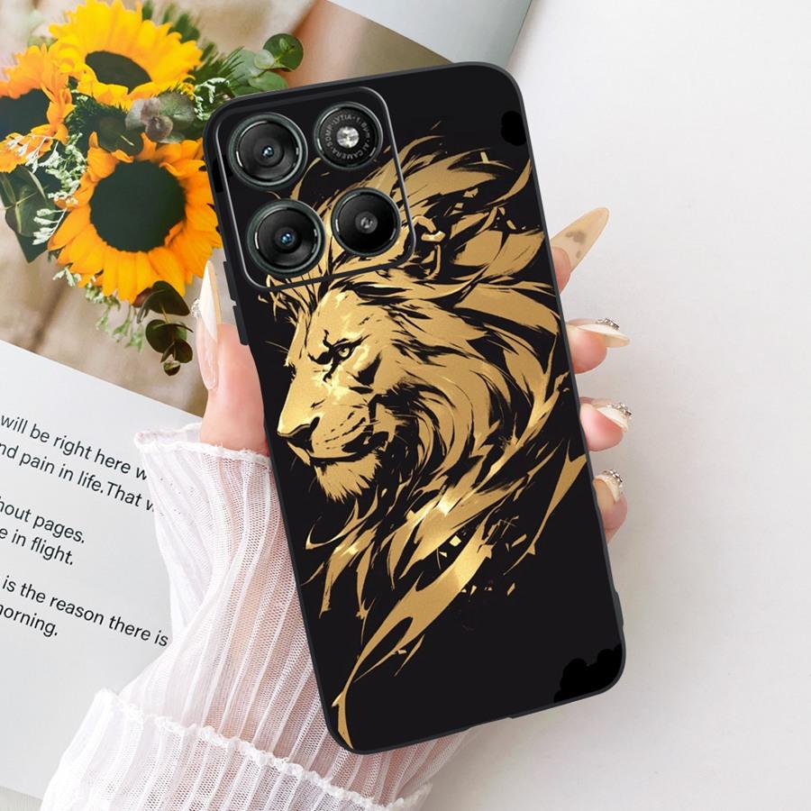 Hülle für Motorola Moto G67 Power Ästhetische Cartoons Weiche Silikon Handyhülle Rückabdeckung für MotoG57 Power G 67 Power TPU Hülle