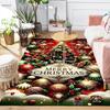 1Pc Christmas Tree Decorations Rug, Office Carpet Indoor Outdoor Doormat, Non-Slip, Comfortable, Living, Christmas Halloween,  Xmas Gift G1127