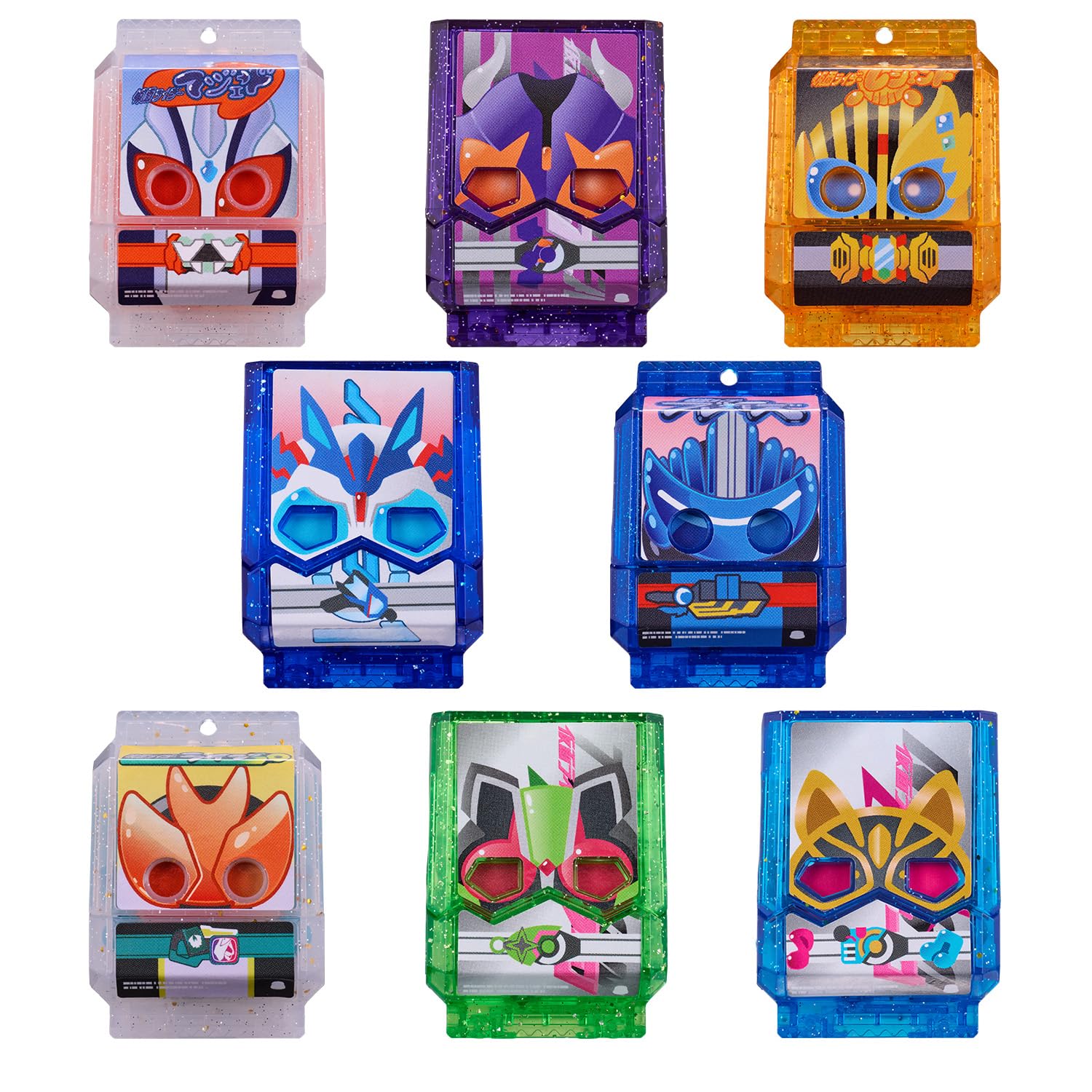 

[BANDAI] Kamen Rider Gab DX Legend Rider Gochizo Series Kira Clear Version 05 (Box of 8)
