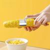 Corn Cob Stripper Stainless Steel Ergonomic Remover 2pieces Corn On The Cob Peeler For Kitchen Vegetable Sweet Salad Home Prep