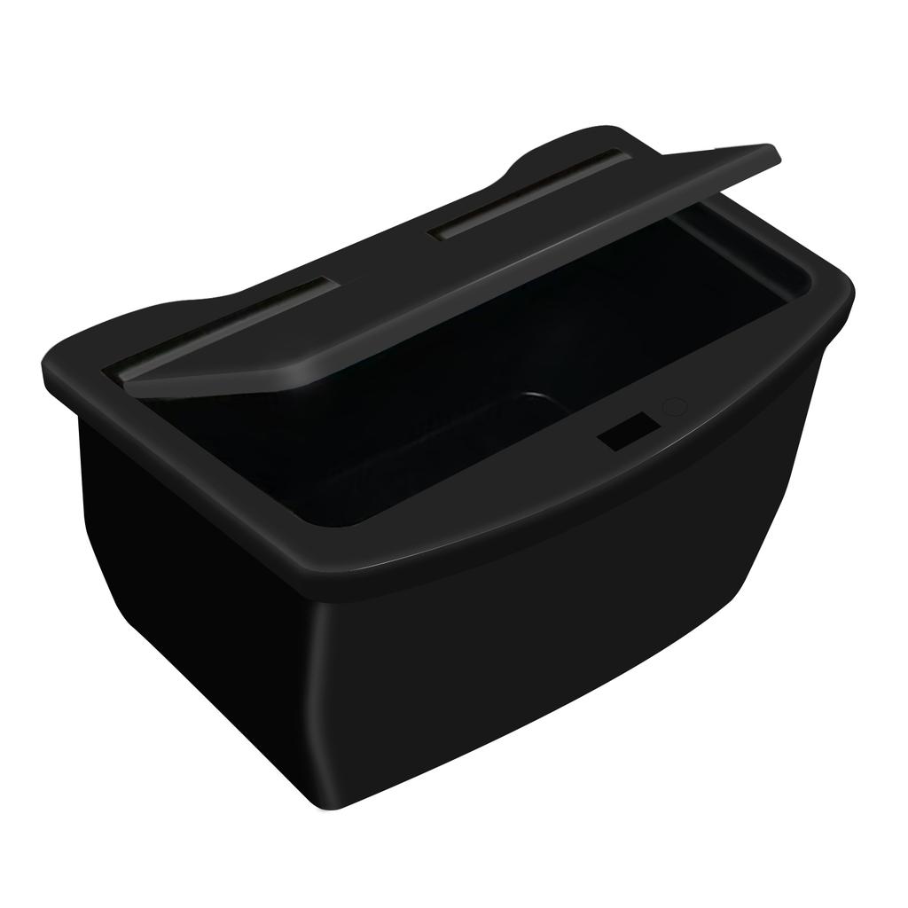 Suitable for Tesla Model Y Intelligent Induction Car Trash Can Rechargeable ABS Storage Box for Vehicle Interior Organization