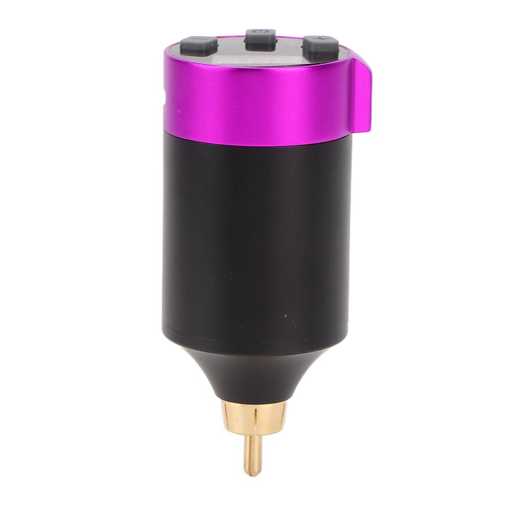 Wireless Tattoo Power Supply RCA Interface 1500mAh LED Screen Rechargeable Tattoo Machine Battery