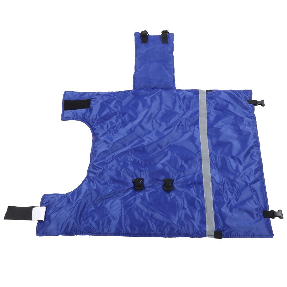 Double-Breasted Buckles Calf Warm Clothes Oxford Fabric Cow Warm Clothes Calf Warm Coat  Calves