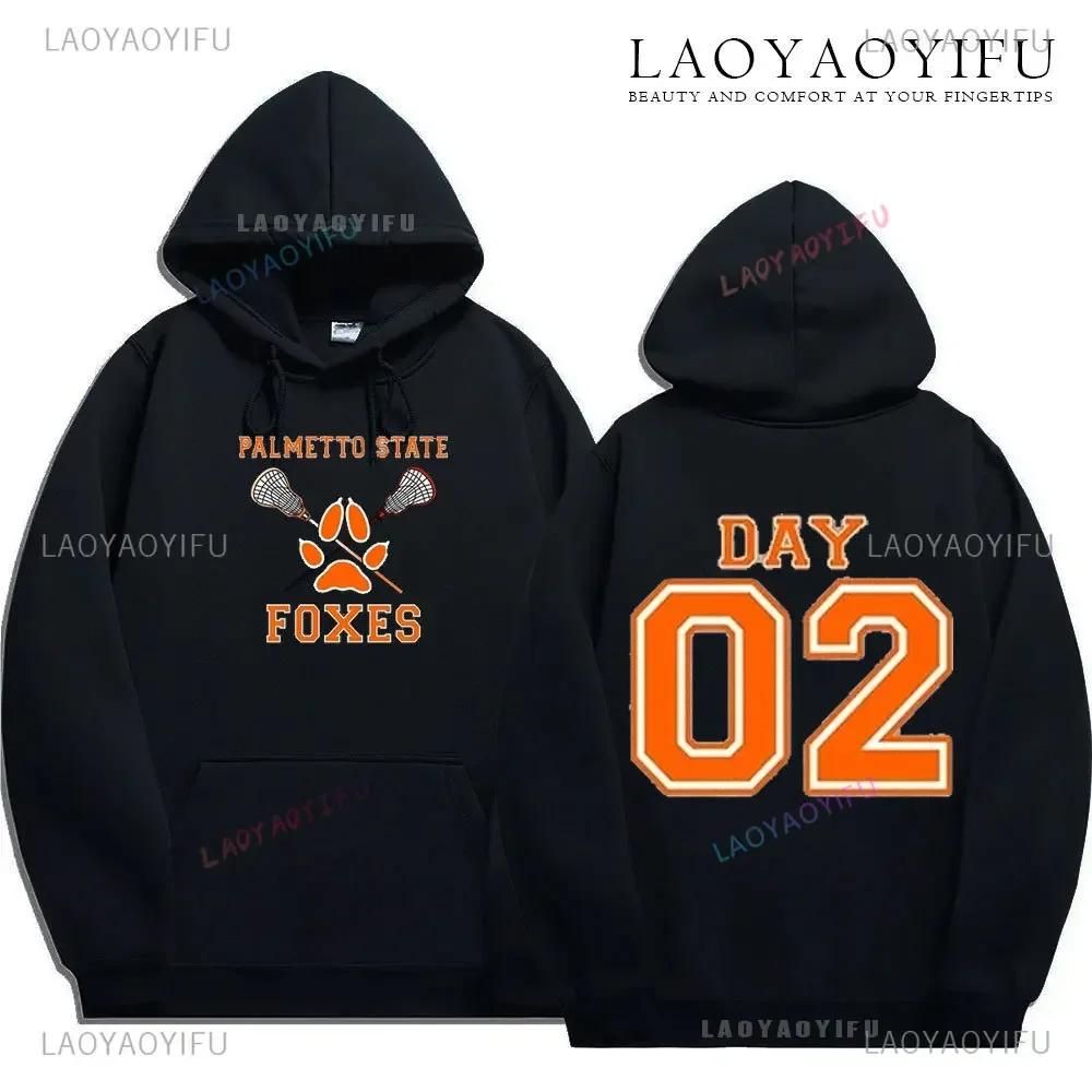 Der Foxhole Court Palmetto State Foxes Herren Hoodie Foxhole Field Palmetto State Fox Cosplay Wildtier Langarm-Sweatshirt