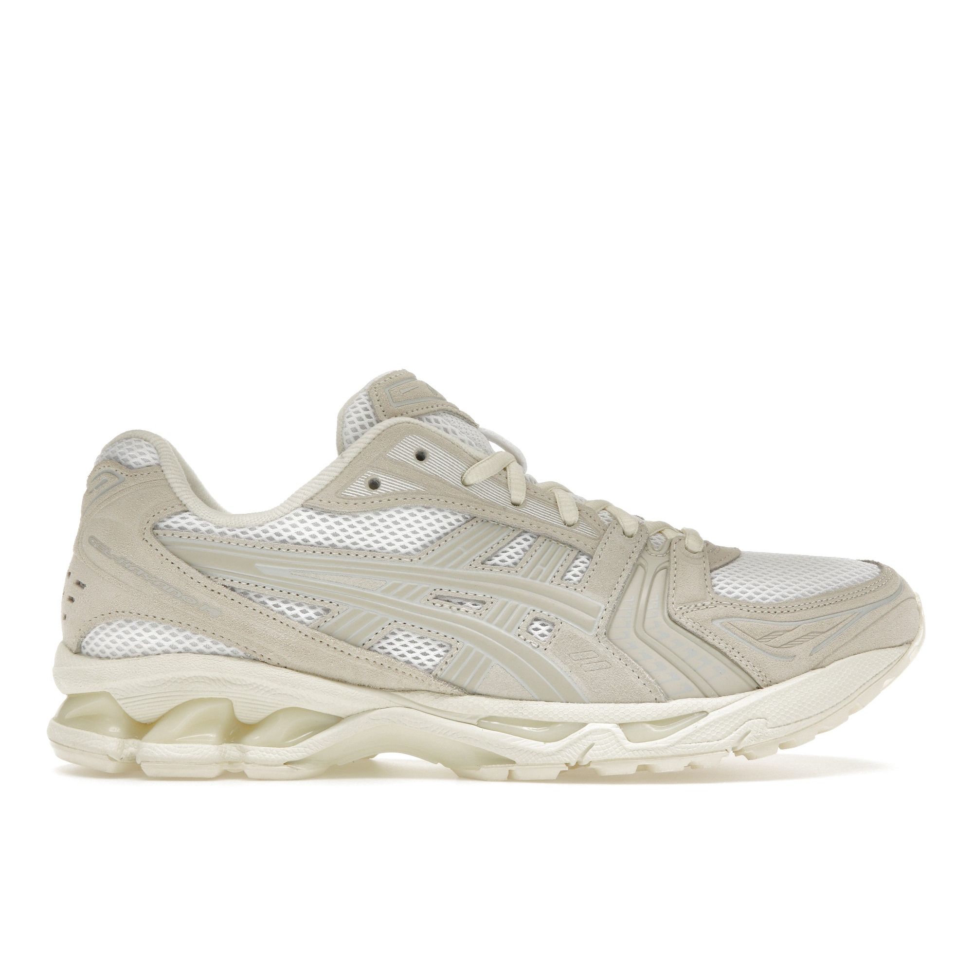 

ASICS GEL-KAYANO 14 White Smoke Grey Womens Low Top Retro Running Shoes 1202A105-103 37.5