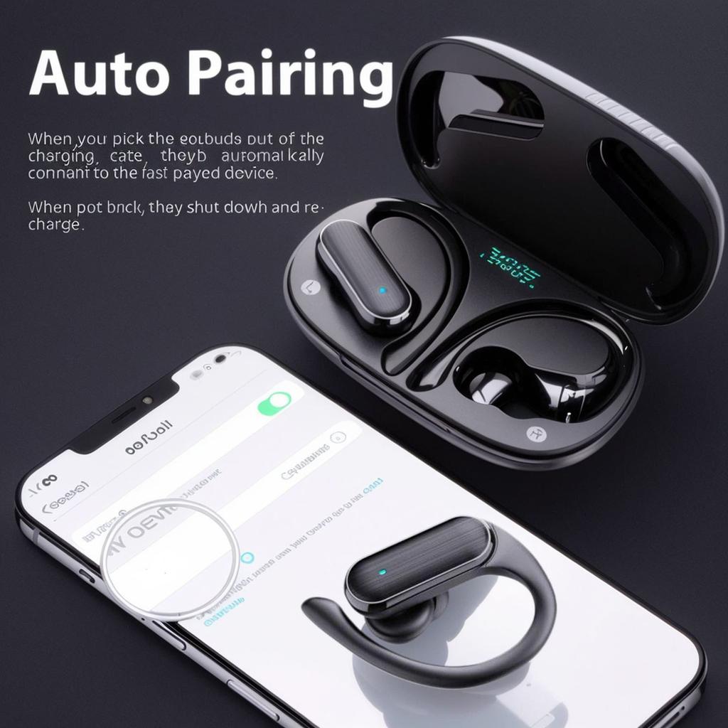 Xiaomi Wireless Bluetooth earphones A520 Headset HD Sound Quality Stereo Headphones Touch Light Mini High Quality Earbuds Anti-Sweat