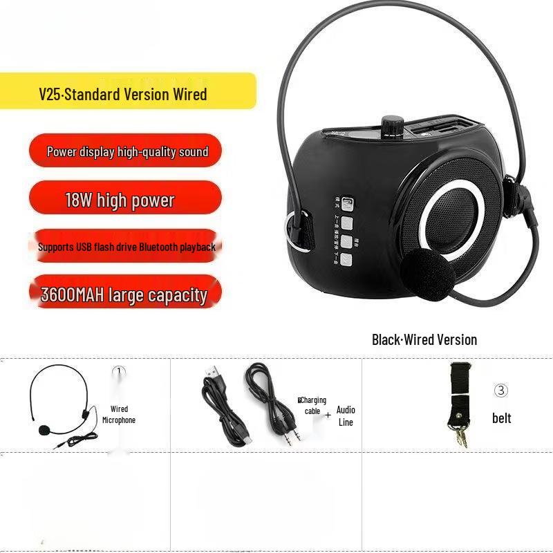 SMVP Portable Voice Amplifier for Teachers and Tour Guides (CN version)
