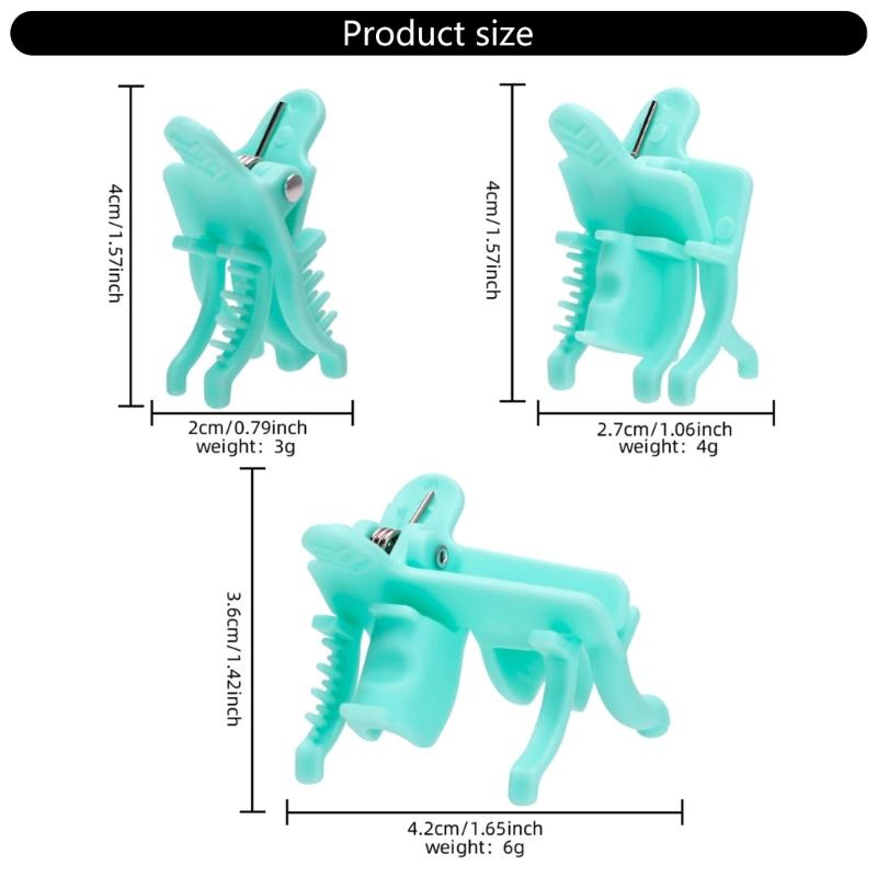 Portable Hair Voluming Clip Men's Perm Clips Hair Styling Tools Hair Perm Insulation Clips 25Pcs Volumizing Hair Clips