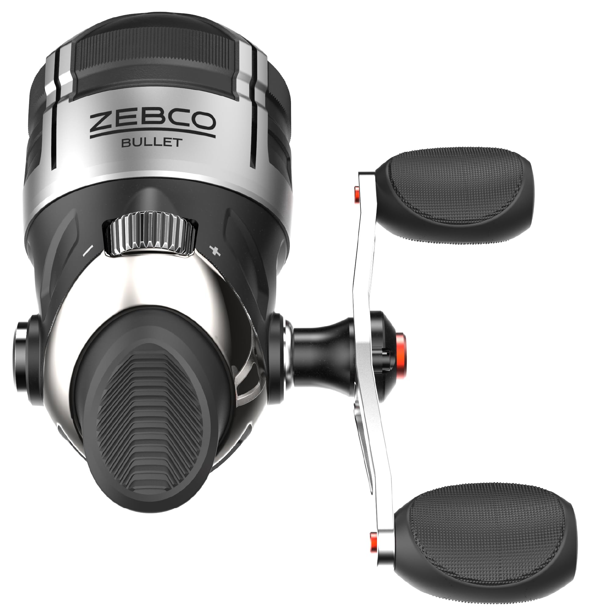 

Zebco Bullet Spincast Fishing Size inches per Gear Durable Solid Brass Spinion with Zebco Fishing Black Reel, 20, High-Speed 28.9 revolution, 5.81