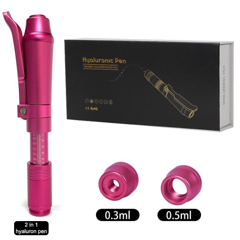 High Pressure Hyaluron Acid Pen Anti Wrinkle Lip Injection Hyaluron Gun Face Atomizer For Tattoo Tip Hyaluron Pen