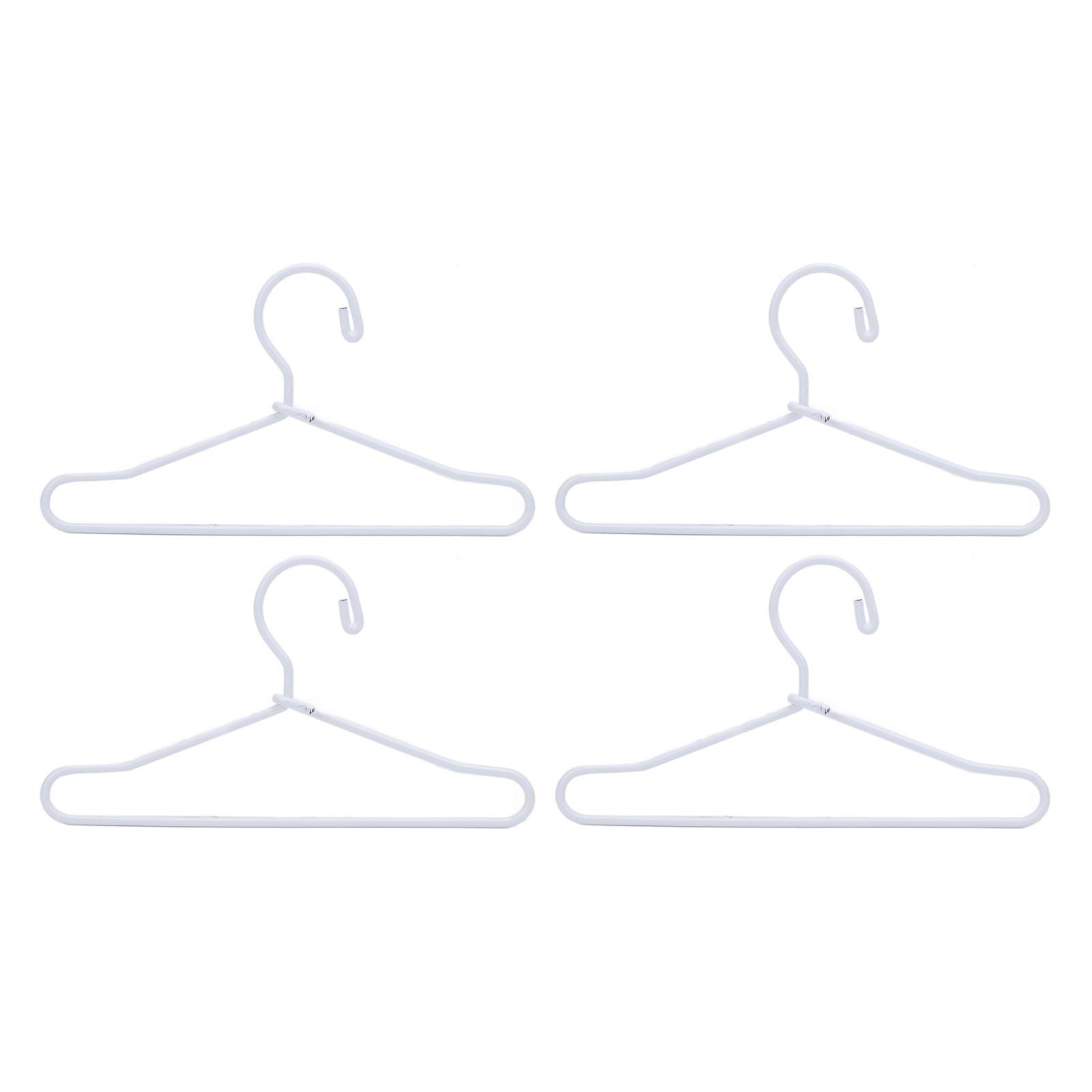 

20шт вешалки для кукольной одежды 65мм нержавеющая сталь кукольный домик миниатюрные проволочные вешалки