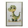 Uśmiechnięty Dinozaur Uśmiechnięty Dinozaur, 70X100 Cm, Bez Ramy, Płótno Premium Na Blejtramie