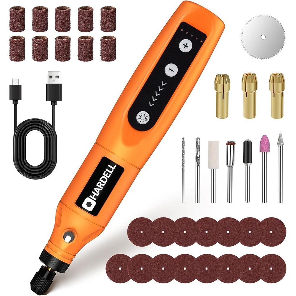 

5-Speed Multi-Purpose Power Rotary Tool 3.7V Mini Rotary Tool Drilling Carving