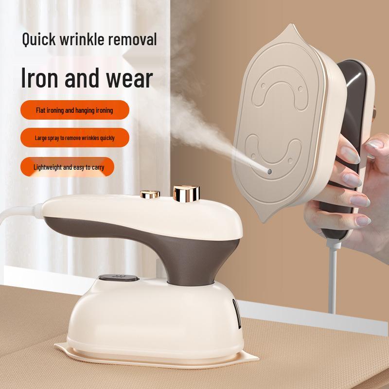 Portable Mini Garment Steamer for Home, Travel & Business - Wrinkle Removal and Styling