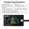 DC8-100V Digital Voltmeter Universal Battery Capacity Indicator Waterproof/Temperature/Alarm 3-in-1 Voltage Tester Power Meter