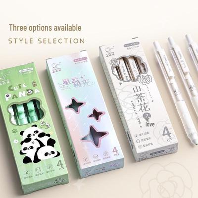 High-Value Quick-Dry Black Pen: Neutral ST Tip for Primary School, Exams & Office Use.