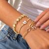 Fashion Little Elephant Bear Bracelet European and American Style Personality All-match Five-pointed Star Couple Bracelet