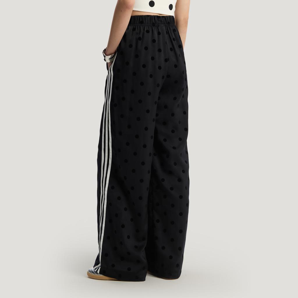 Adidas Originals SATIN POLKA DOTS WIDE LEG PANT Casual Pants Women's KV1169