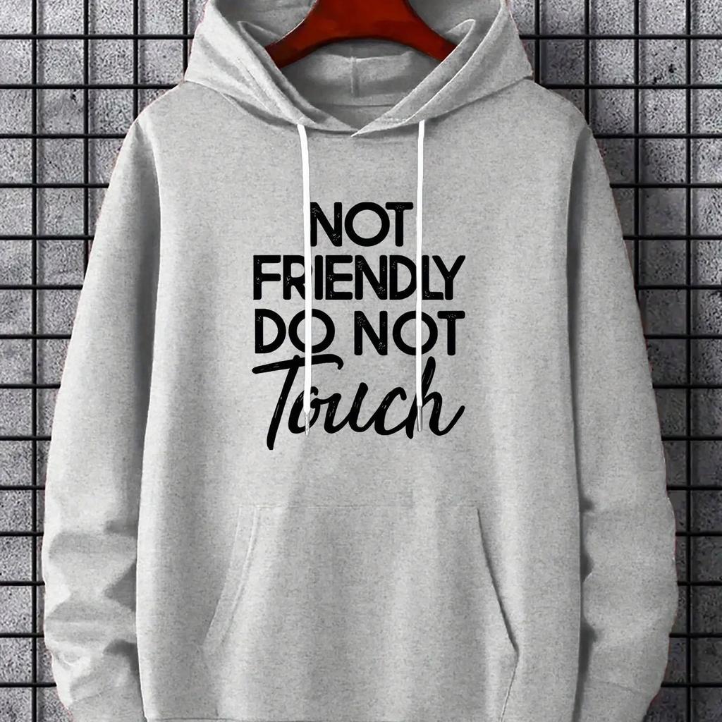 2025 Beach Printed Men's Hooded Sweatshirt with Kangaroo Pouch and Long Sleeve Hooded Sweatshirt, Loose-Fitting Casual Shirt