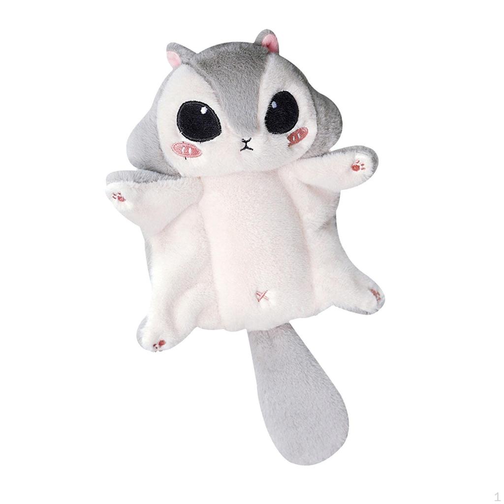 Jucărie adorabilă de pluș cu breloc veveriță pentru copii și adulți