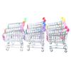 1 Pcs Mini Shopping Cart Supermarket Handcart Shopping Cart Storage Toy