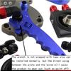 3AN-12AN Aluminum Adjustable Spanner Wrench Tool Blue for Fuel Hose End Fitting