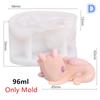 Cute Dinosaur Mousse Mold Pudding Silicone Mold Custard Mold Cake Mold Cartoon Dino Cake Decoration Baking Bakery Tool