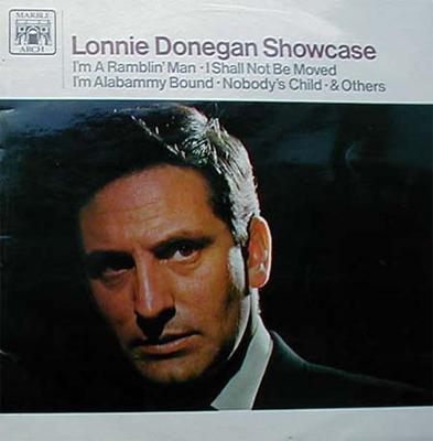 LP Record LONNIE DONEGAN  Showcase MAL797 Marble Arch 1968 UK Rock Used