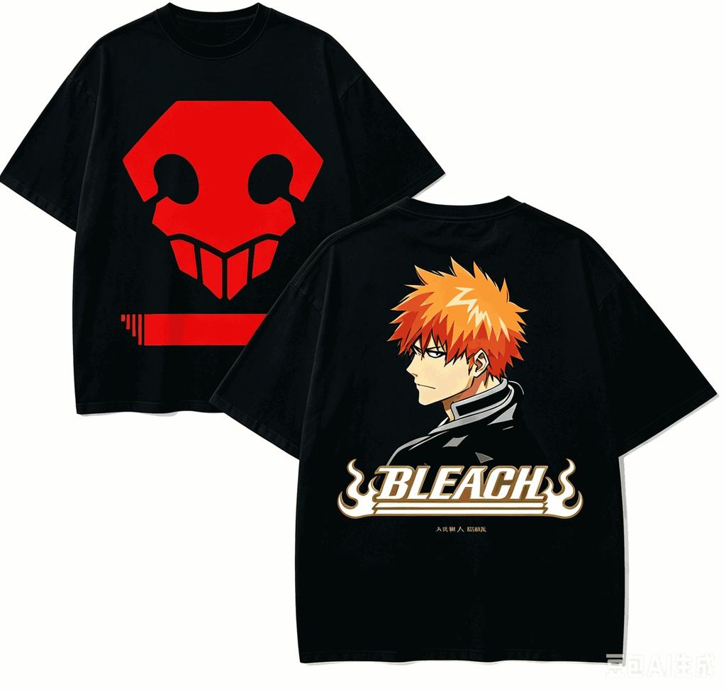Bleach Anime Lover TShirt Harajuku Cotton NewModel High Street Retro Fashion Oversized Unisex Classic High Quality Soft Gift
