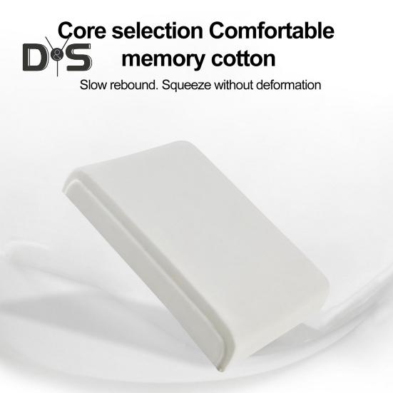 Car Armrest Box Pad Comfortable Touch Non-deformation Anti-scratch Elbow Support Soft Foam Armrest Pad