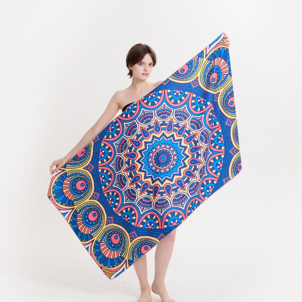 Microfiber Towel Quick Dry Towel Travel Towel Sports Towel Beach Towel Sandproof Soft Light Towel For Swim, Yoga, Gym