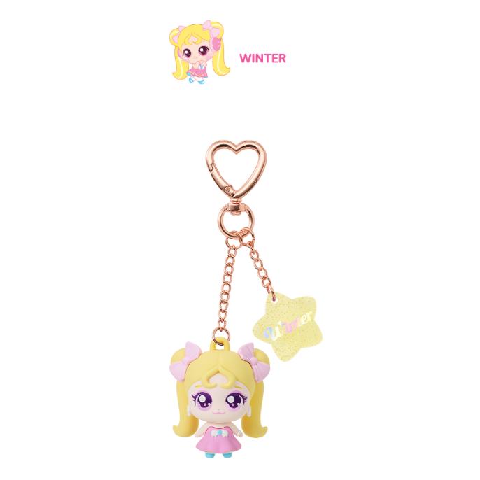 Pre-order Teenieping X aespa Figure Key Ring Cutie ver.