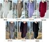 Versatile Hooded Knitted Dress - Autumn/Winter 2025: Slimming, Loose, Long Dress Shirt.