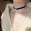 Chic Bowknot Necklace featuring Pendant Elegant Pearls Choker Jewelry Adornment