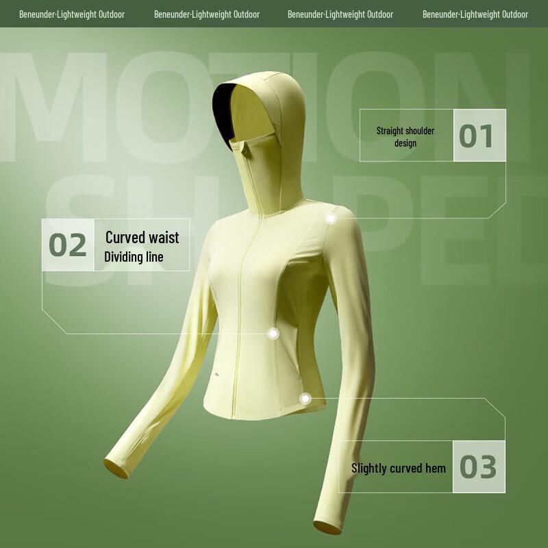 Beneunder Women s Cooling Slim Fit Sun Protection Shirt AL11924