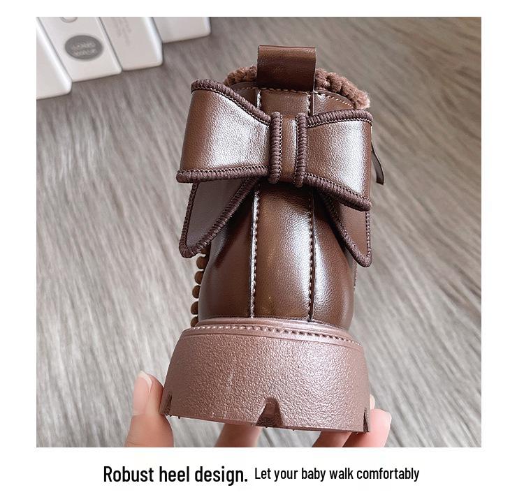 Mädchen Martin Boots im Prinzessinnenstil - Weiche Sohle, Samtfutter, Herbst/Winter 2025