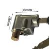Motorcycle Battery Locks Box Safety Lock Cycling Universal with 2 Key Accessories