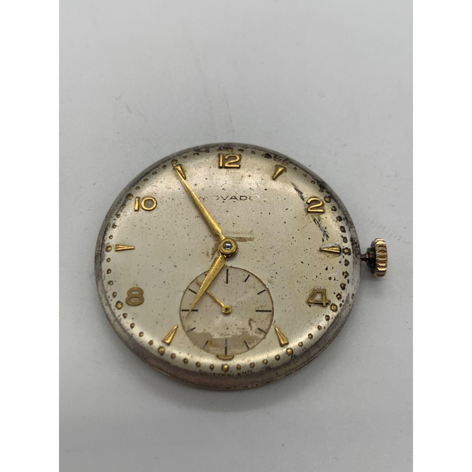 Used [Junk] MOVADO Watch Swiss Made Antique Retro