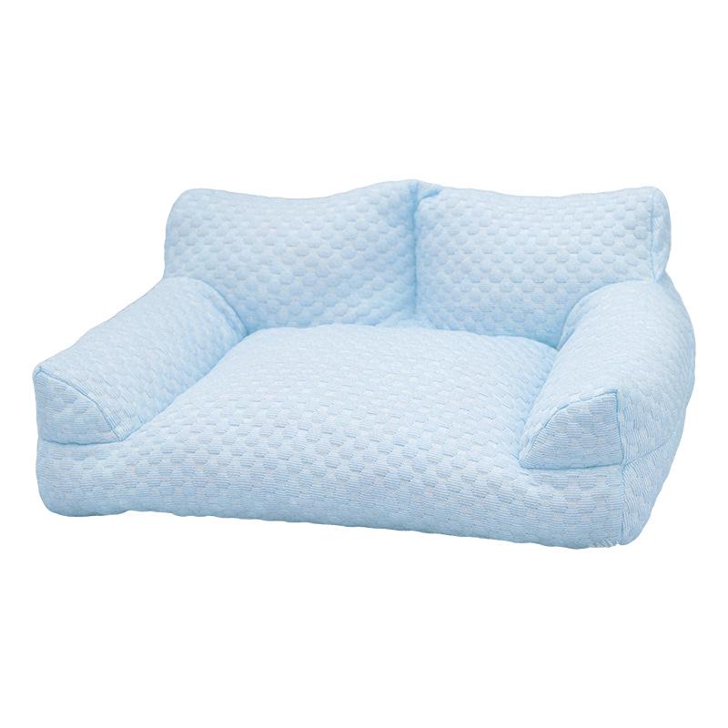 

Cooling Ice Silk Pet Sofa: Waterproof, Breathable Summer Mat for Dogs and Cats S ~ Size [55*40*25]