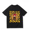 Yayoi Kusama T-Shirt Japanische Künstlerin Pop Art Polka Dot Kürbis Unendlichkeitsspiegel Rundhals Lässig Streetwear Y2k T-Shirts Oberteile