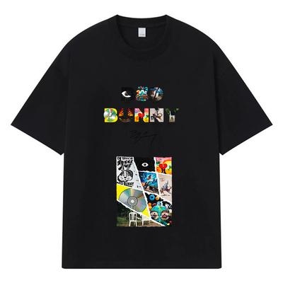 2026 Printed Graphic Y2k Harajuku Streetwear 100% Cotton T Shirt Casual Oversized Summer Men T-shirt