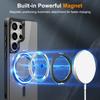 For Samsung Galaxy S25/S24 Ultra/S25 Plus Case with 360° Rotatable Magnetic Ring[Compatible with Magnetic][Invisible Kickstand]