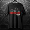 Per i fan di Moto Morini Corsaro 750/1200/Avio – Maglietta con Illustrazione Moto Animals