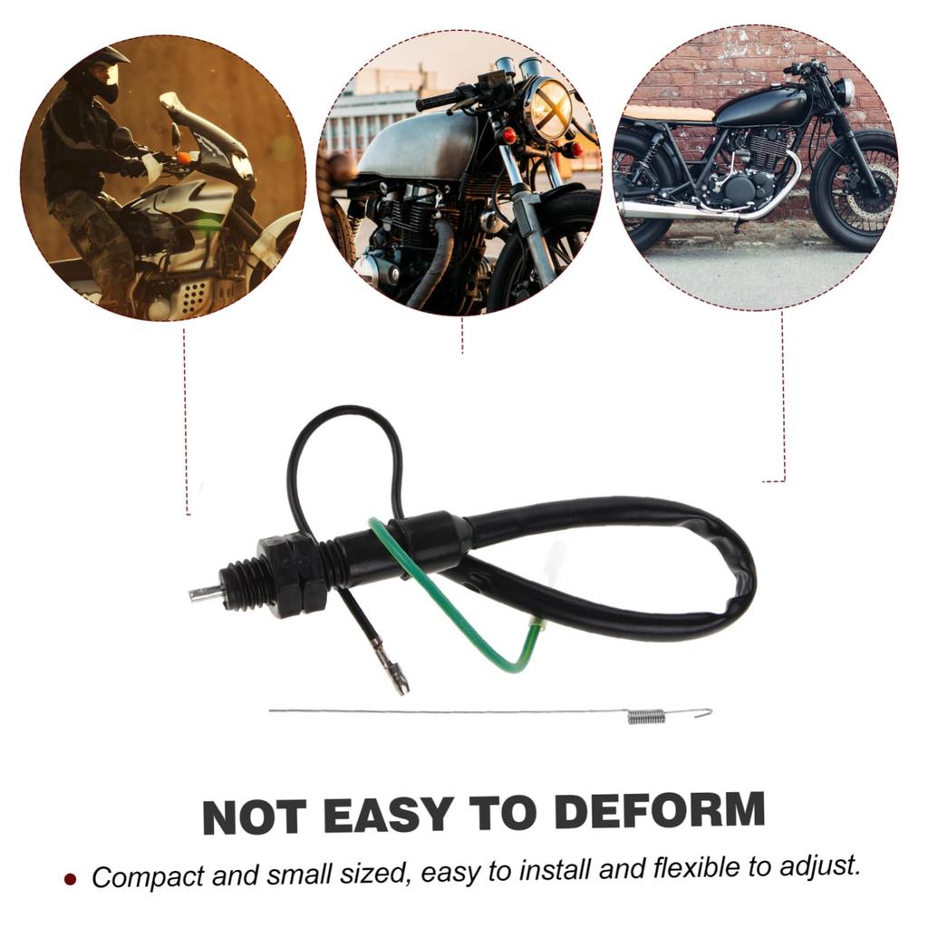 DRESSOOS Bremslichtschalter Motorrad Bremsstopplichtschalter Motorrad Bremslichtschalter