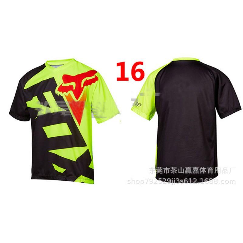 Herren Kurzarm-Motorrad-Fahrradtrikot Schnelltrocknend Offroad-Radfahren Disc-Sportarten